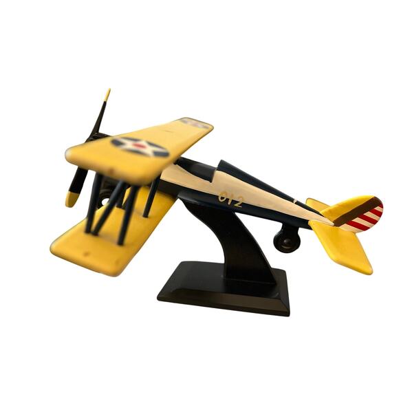 World War I Era U.S. Army Air Corps Model Biplane - Picture 1 of 5